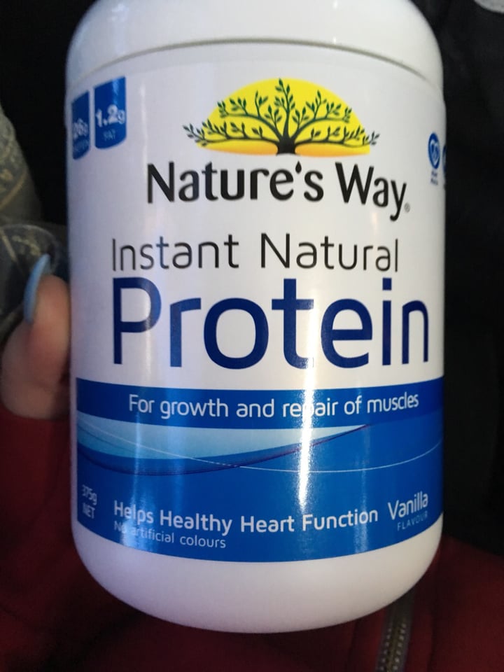 photo of Nature's Way Nature’s Way Instant Natural Protein Vanilla shared by @blueloribird on  06 Aug 2019 - review