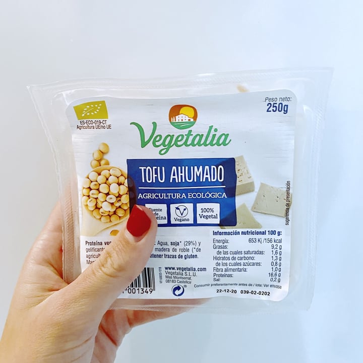 review photo of Vegetalia Tofu ahumado shared by @alecomellas on 03 Nov 2020 - review