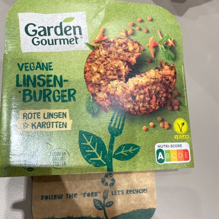 photo of Garden Gourmet Vegane Linsen-Burger shared by @bohboh on  24 Mar 2022 - review