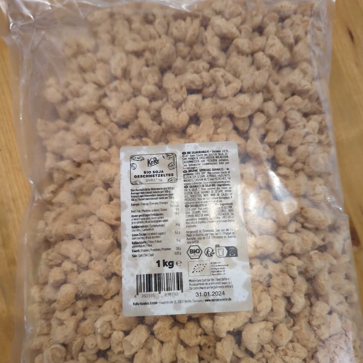 review photo of Koro Bio Soja Geschnetzeltes fein shared by @lolletlou on 26 Oct 2022 - review