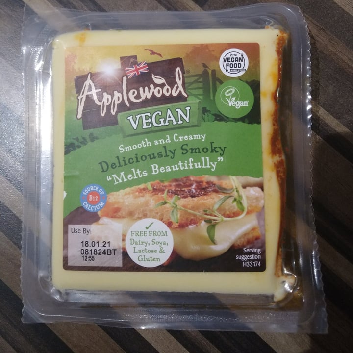 review photo of Applewood Applewood Vegan Smoky Cheese Alternative shared by @cvan on 20 Oct 2020 - review