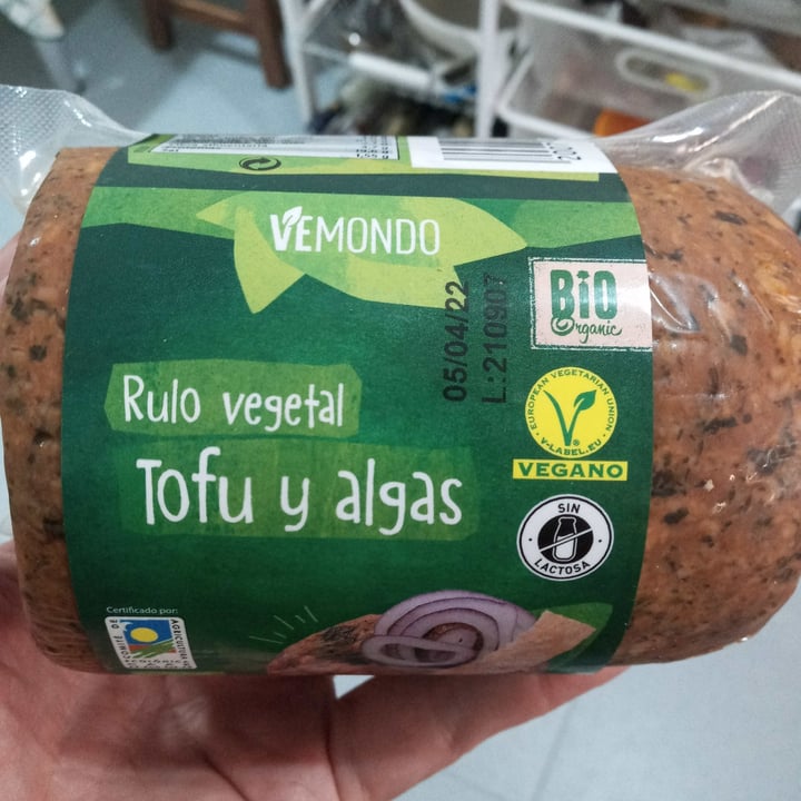 review photo of Vemondo Rulo Vegetal Tofu Y Algas shared by @davidperezmartorell on 22 Sep 2021 - review