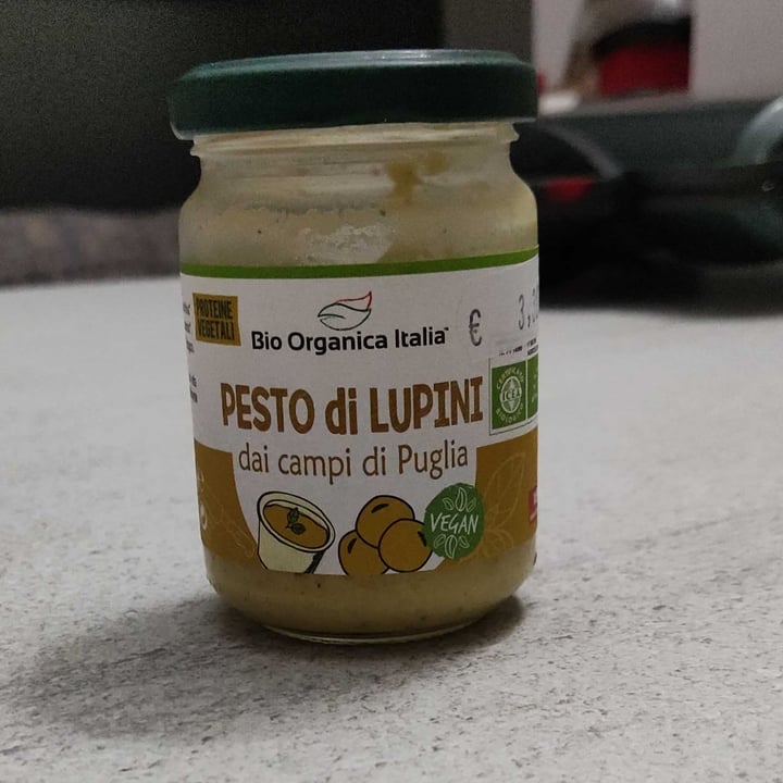 photo of Bio Organica Italia Pesto Di Lupini shared by @alelate on  01 Jul 2022 - review