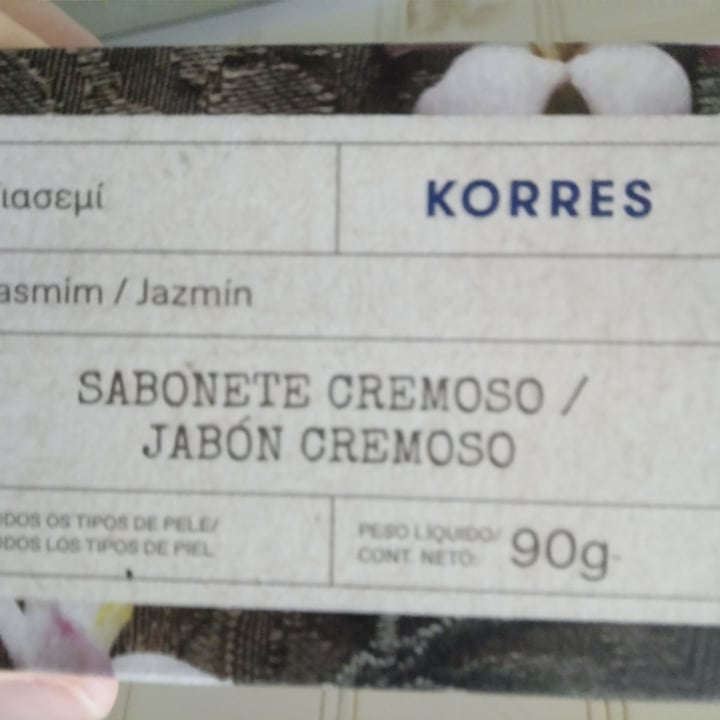 photo of Korres Sabonete em barra Jasmim / Jasmin shared by @silboch on  27 Sep 2022 - review