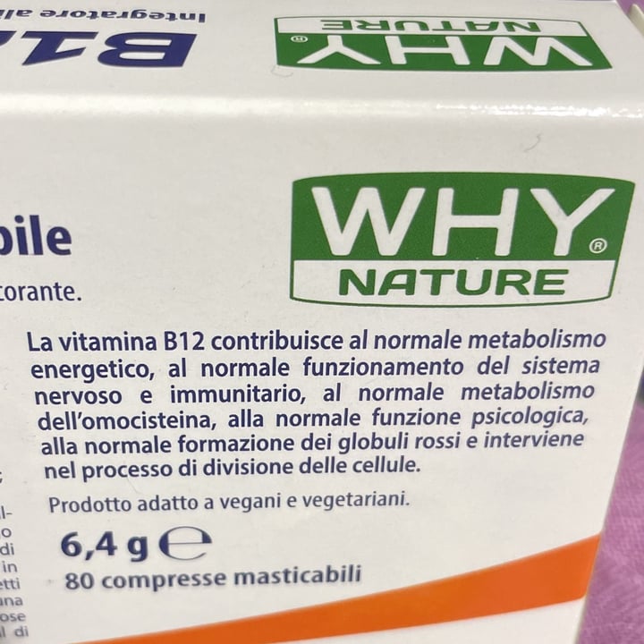 review photo of Why Nature B12 1000mcg shared by @nikiebri on 11 Feb 2022 - review