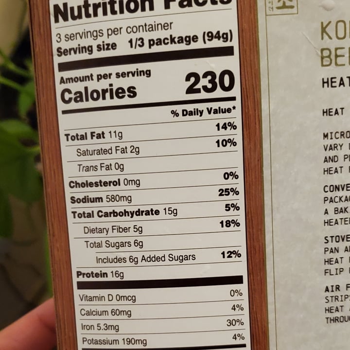 review photo of Trader Joe's Korean Beefless Bulgogi shared by @eriluc on 13 Sep 2022 - review