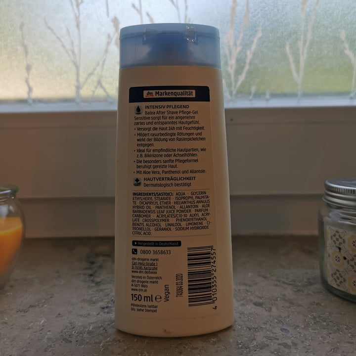 review photo of Balea After Shave PFLEGE GEL shared by @ratica on 25 Jul 2020 - review