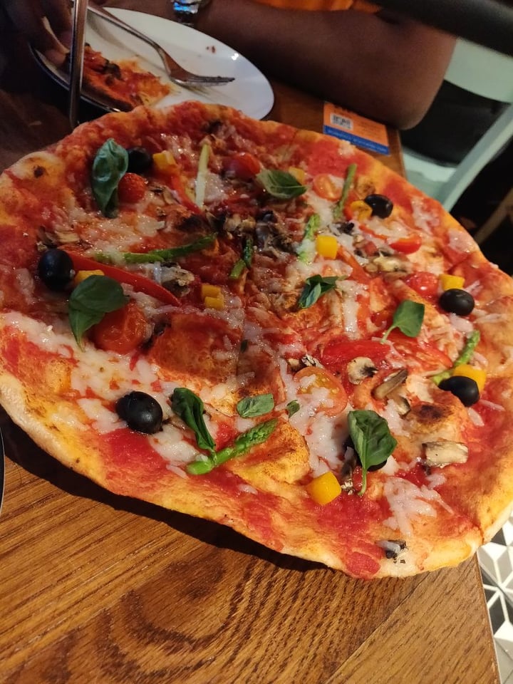 photo of PizzaExpress Giardiniera Pizza shared by @amritha99 on  04 Apr 2020 - review