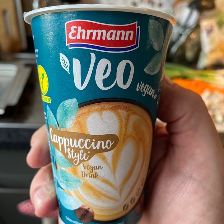 photo of Ehrmann Vegan Drink Cappuccino Style shared by @m4dceropterix on  18 Aug 2021 - review