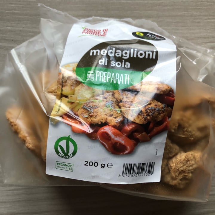 photo of Fatti per bene terranostra vegan Medaglioni di Soia shared by @polliceverde on  05 Jun 2022 - review