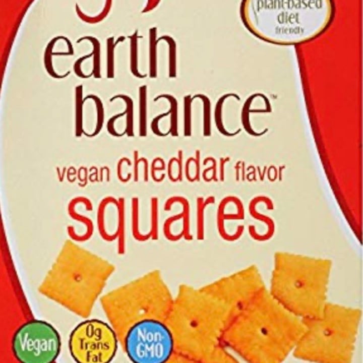 photo of Earth Balance Vegan Cheddar Flavor Squares shared by @eliseamerman on  25 Apr 2020 - review