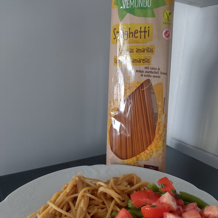 photo of Vemondo Spaghetti di lenticchie shared by @majomatos on  09 Sep 2022 - review