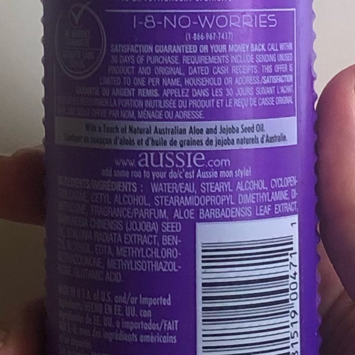 photo of Aussie 3 Minute Miracle Moisture shared by @anahelena on  09 May 2022 - review