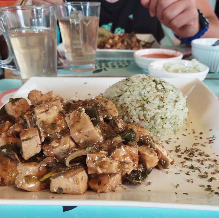 photo of Vegan Place (viña del mar) Tofu Mongoliano shared by @denireptar on  18 Jan 2020 - review