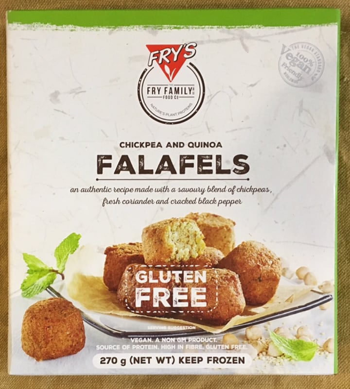 photo of Fry's Family Food Chickpea and Quinoa Falafel shared by @rohan on  13 Jul 2019 - review
