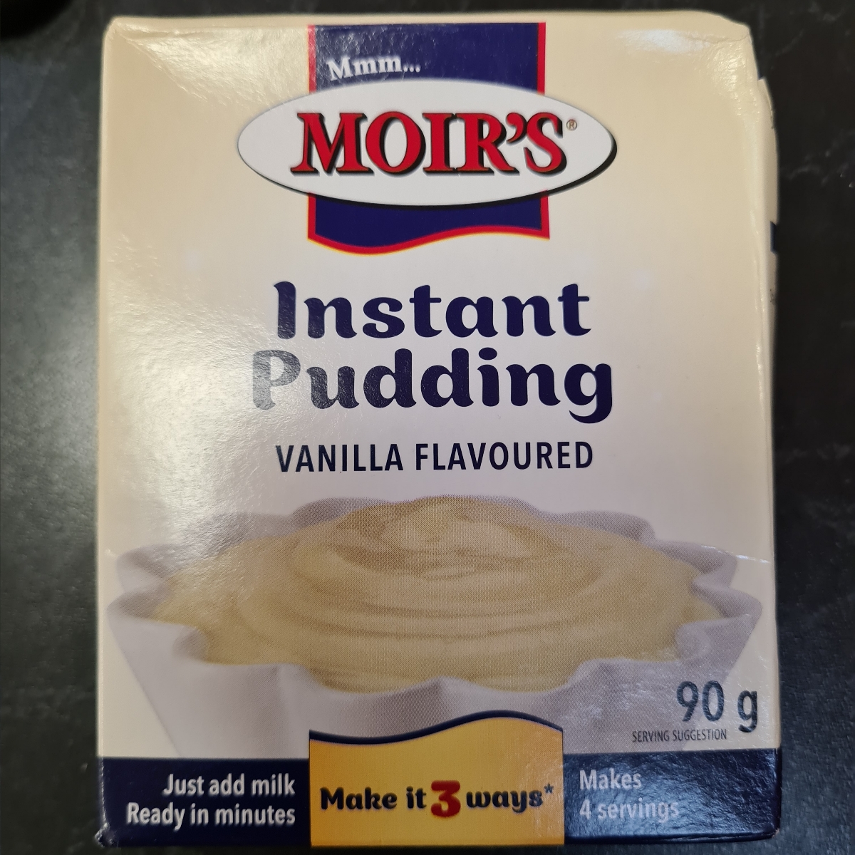 Moir's Vanilla Instant Pudding Reviews abillion