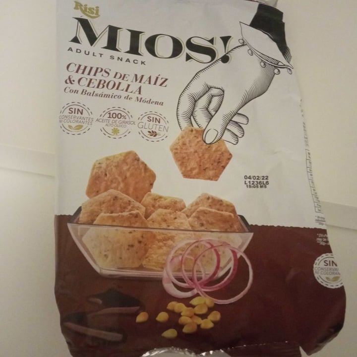 review photo of Risi Chips de Maíz Y Cebolla shared by @rocioheredia on 03 Nov 2021 - review