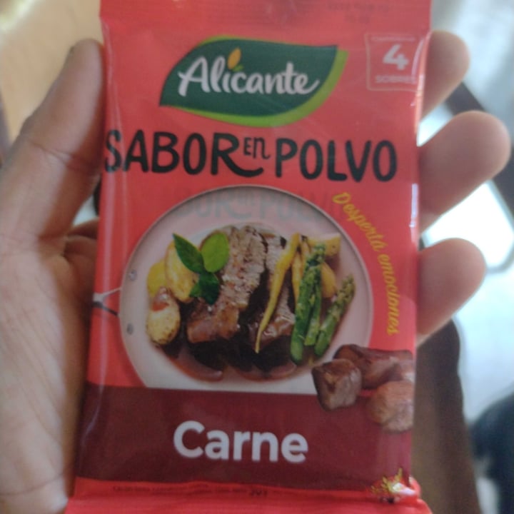 review photo of Alicante Sabor en Polvo Carne shared by @nico-vegan on 23 Dec 2021 - review
