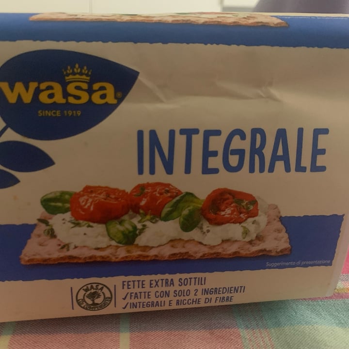 photo of Wasa Fette croccanti integrali shared by @francescachieppa18 on  20 Nov 2021 - review