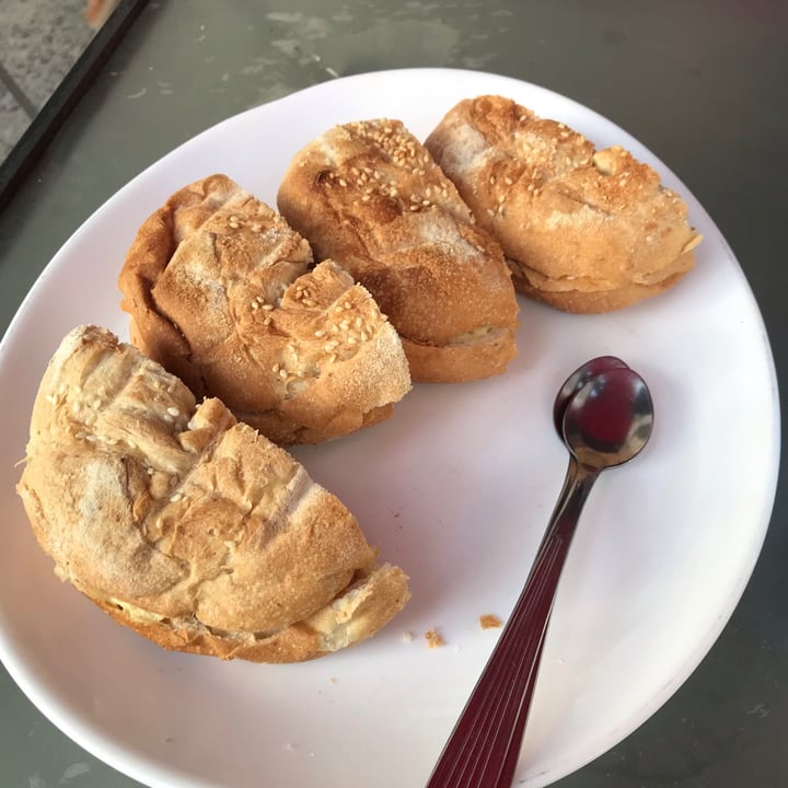 review photo of Loving Hut Tostado De Queso shared by @gingerveg on 27 Sep 2021 - review