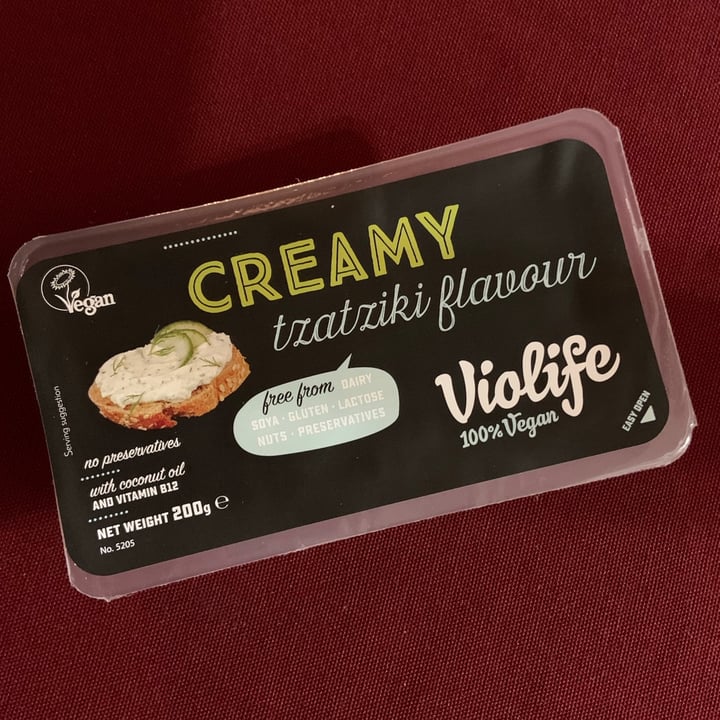 photo of Violife Creamy Tzatziki Flavour shared by @belenroca on  05 Mar 2021 - review