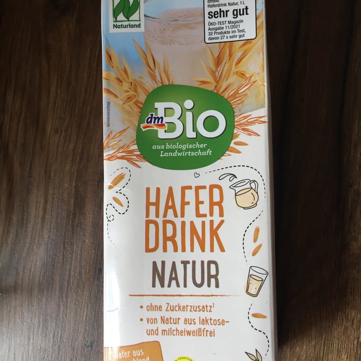 photo of dmBio Hafer Drink Natur shared by @vittoriaoria on  03 Apr 2022 - review