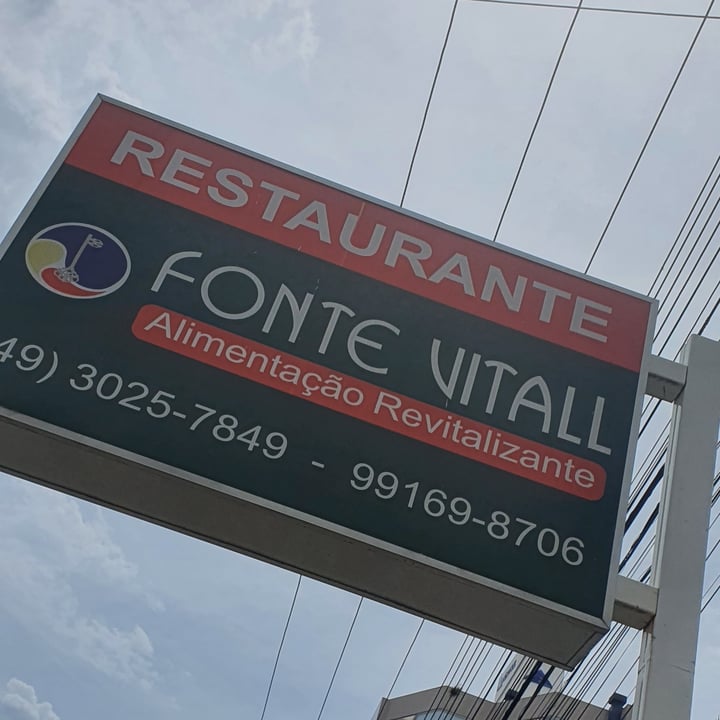 photo of Restaurante Fonte Vitall Alimentação Revitalizante- Arte Culinária Saudável- Macrobiótica- Dinâmica- Saudável- Integral- Vege e Vegan Almoço shared by @fstockler on  17 Apr 2022 - review