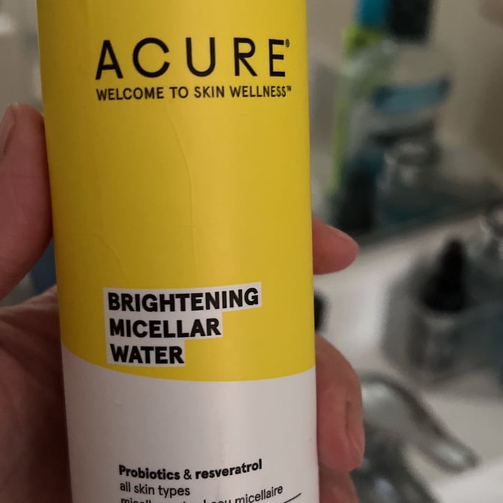 photo of Acure Brightening Micellar Water shared by @fariaanninha on  22 Apr 2022 - review