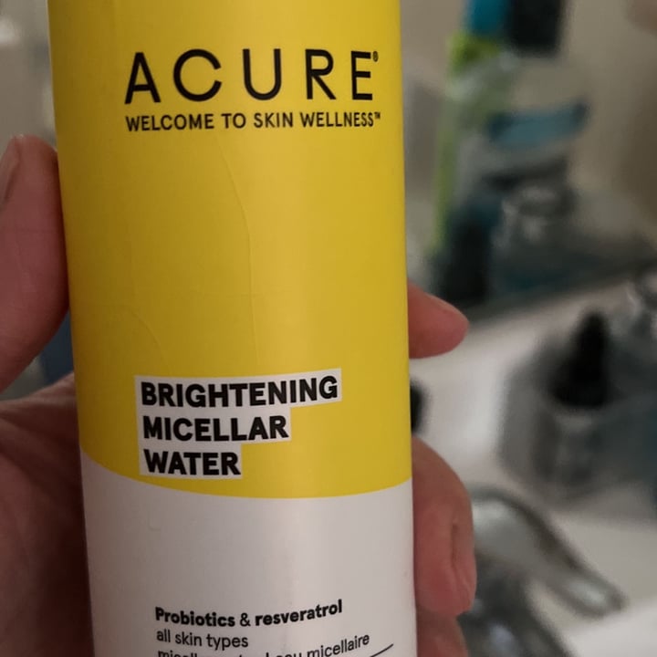 review photo of Acure Brightening Micellar Water shared by @fariaanninha on 22 Apr 2022 - review