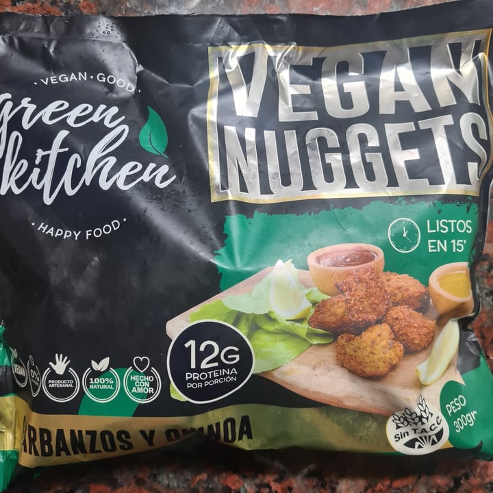 photo of Green kitchen nuggets de garbanzo y quinoa shared by @annto on  12 Aug 2022 - review