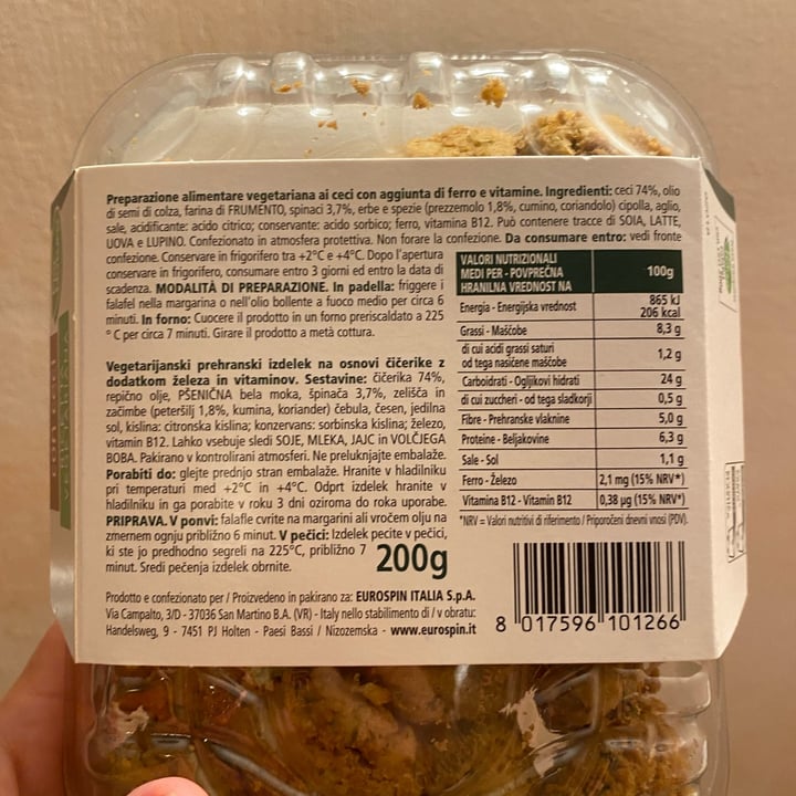 review photo of Fior di Natura Falafel con ceci shared by @giorgiamalavasi on 05 Jul 2022 - review