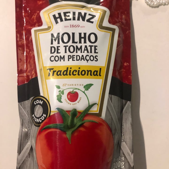 photo of Heinz Molho de tomate shared by @malinesiqueira on  21 Jun 2022 - review