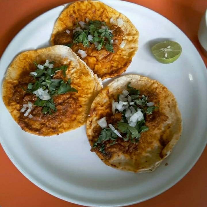 review photo of Ganesh Restaurant Tacos De Chicharrón De Gluten shared by @ednaveg269 on 14 Jul 2020 - review