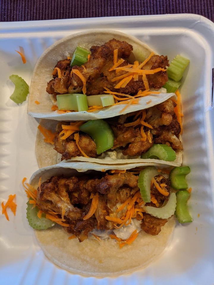 photo of Leaf Buffalo Cauliflower Tacos shared by @chazzaw on  29 Mar 2020 - review