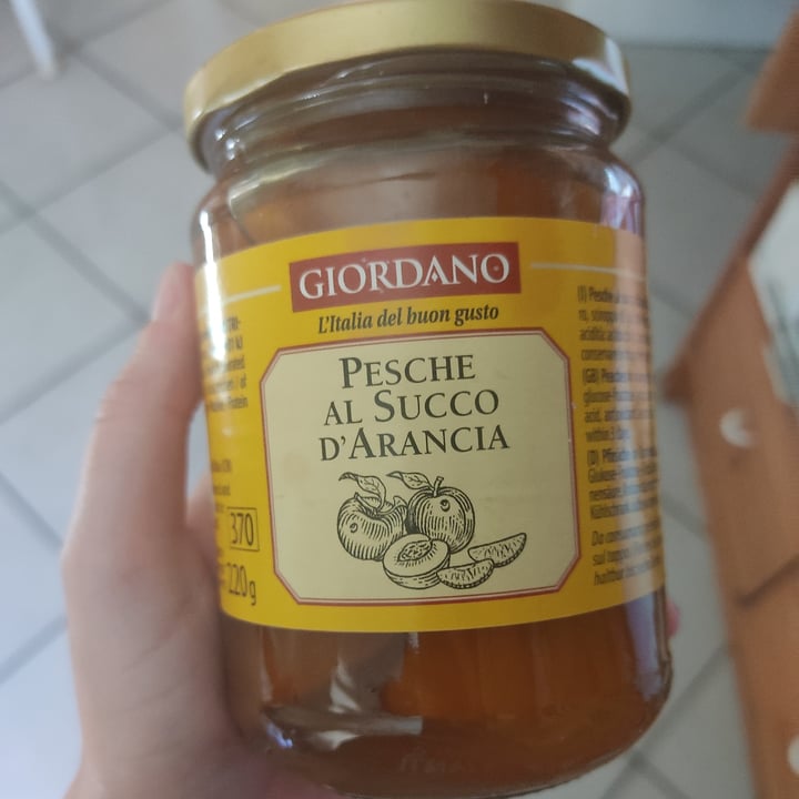 photo of Giordano Pesche Al Succo Di Arancia shared by @valentinat on  29 Jun 2022 - review