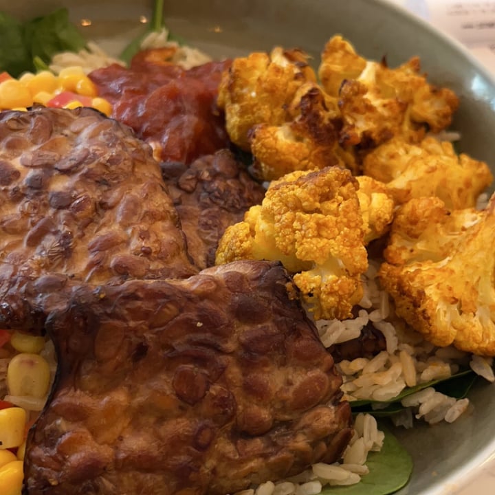 photo of Gentlebros Cafe tempeh bowl With Curried Cauliflower shared by @konnie on  12 Oct 2022 - review