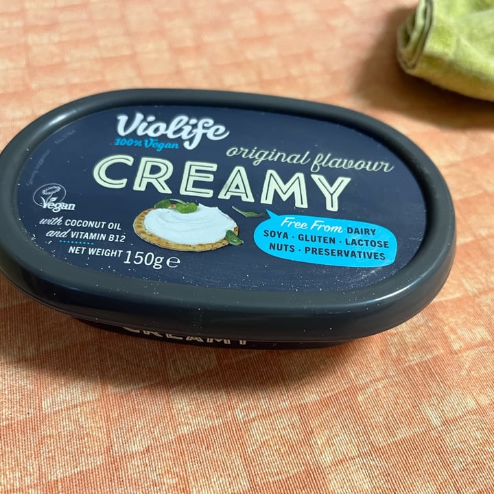 photo of Violife Creamy Original Flavour shared by @francescazeta on  27 Aug 2022 - review
