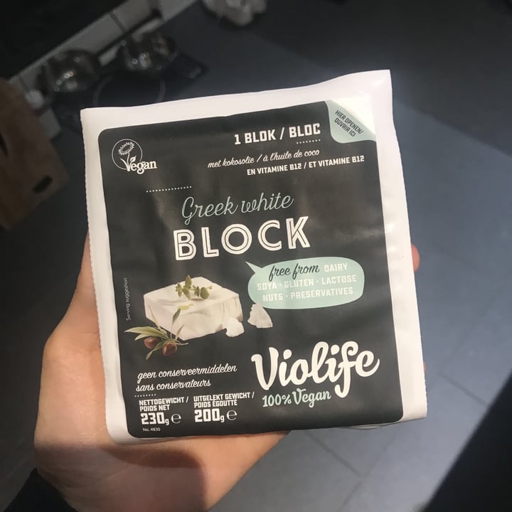 photo of Violife Greek White (Block/Panetto) shared by @mathildemaj on  01 Apr 2021 - review