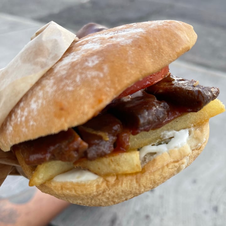 photo of Holy Vegan BBQ Ribs Burger shared by @razor on  31 Aug 2021 - review