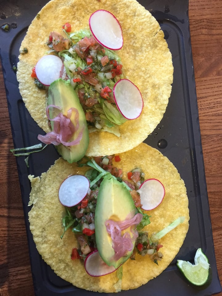 review photo of Carver's Steakhouse Avocado taco shared by @leafnotbeef on 12 Dec 2019 - review