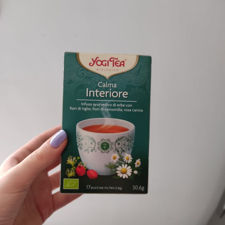 photo of Yogi Tea Organic Calma interiore shared by @giomgl on  15 Mar 2022 - review