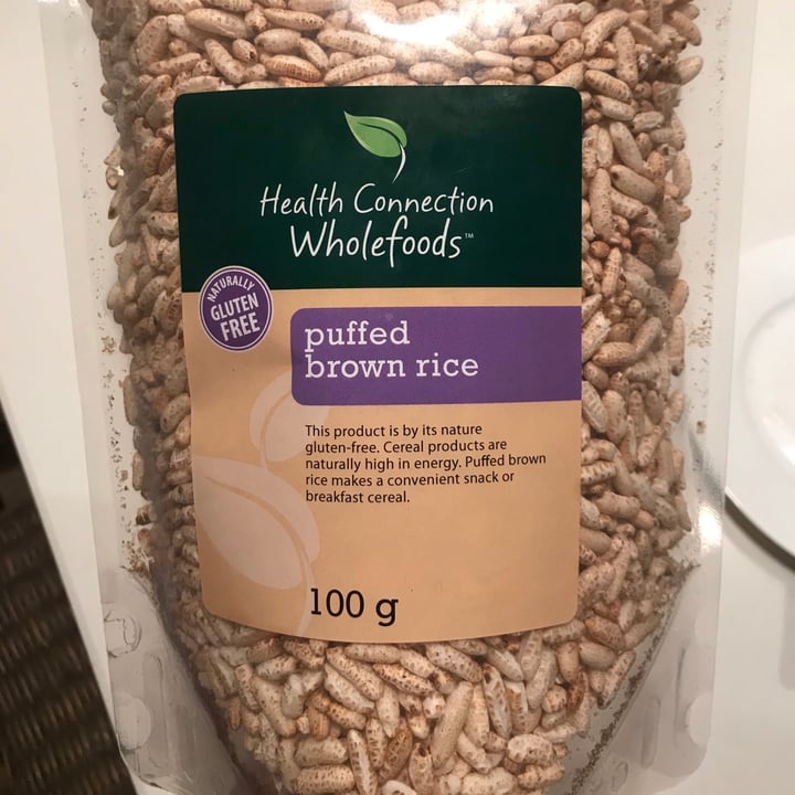 photo of Health Connection Wholefoods Puffed brown rice shared by @jessidon on  01 Jun 2020 - review