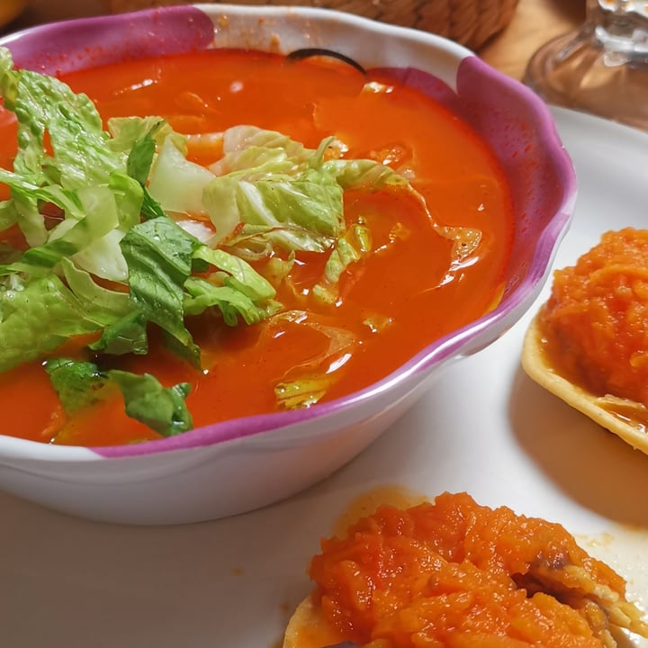 photo of La Caja Verde Pozole De Setas Y Flor De Calabaza shared by @naha on  07 Jul 2021 - review