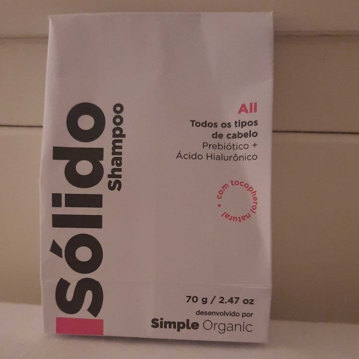 review photo of Simple Organic Shampoo Sólido All shared by @annemunizferreira on 31 May 2022 - review