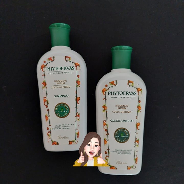 review photo of Phytoervas Condicionador Coco E Algodao shared by @luciapinhel on 11 May 2022 - review