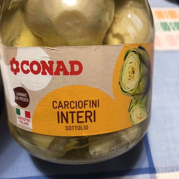 photo of Conad Carciofini interi sott'olio shared by @ginkgo on  01 May 2021 - review