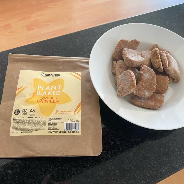 photo of Crudencio Plant Baked Cookies Vainilla shared by @-vanevegan- on  22 Jul 2022 - review