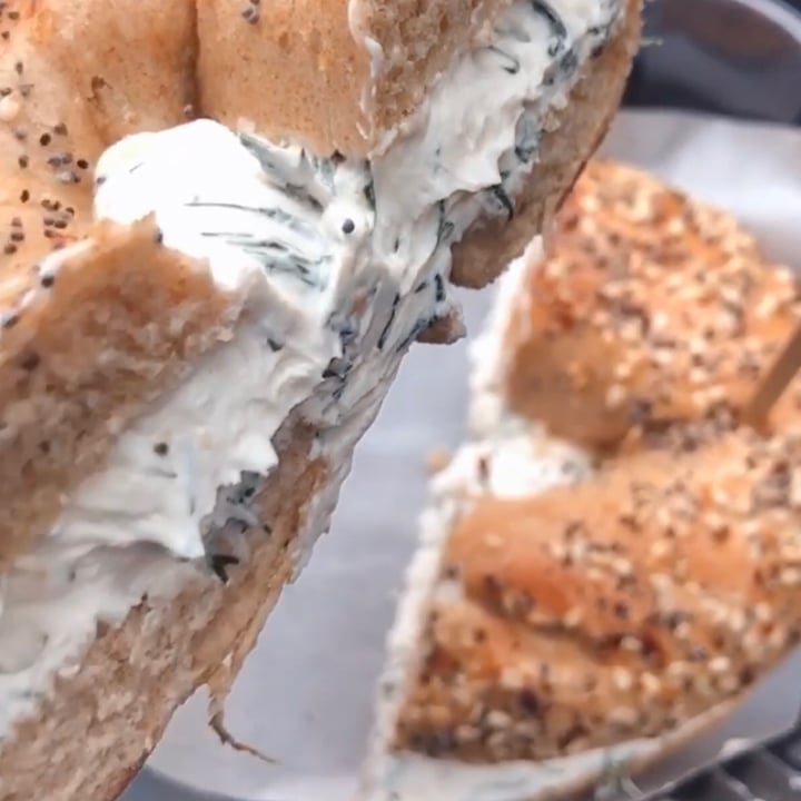 photo of Vegan Danish Bakery Bagel and dill cream cheese shared by @breathegrace on  03 May 2021 - review