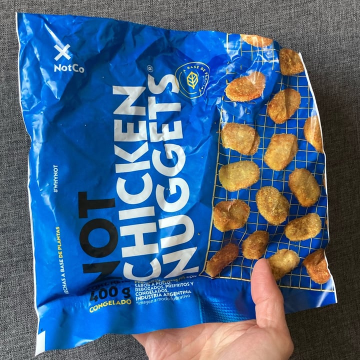 photo of NotCo Not Chicken Nuggets shared by @lobodecrin on  04 Aug 2022 - review