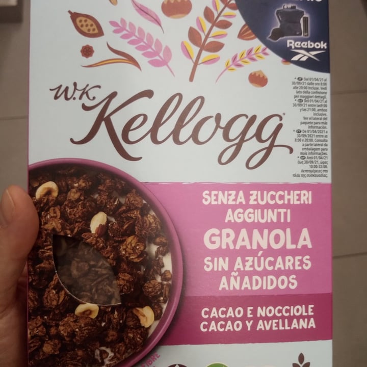 photo of Kellogg's Granola cacao e nocciole shared by @pierporco on  01 Jul 2021 - review